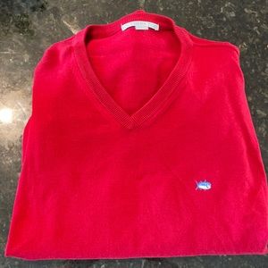 Southern Tide V Neck Sweater
